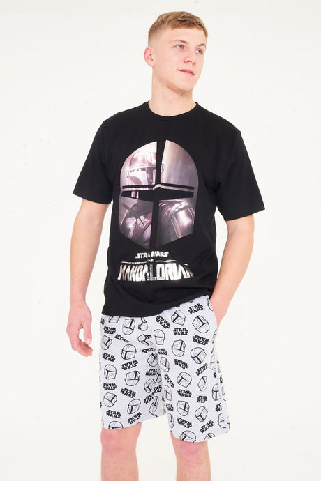 The Mandalorian - The Child Mens Organic Cotton Shorty Pyjamas - Brand Threads