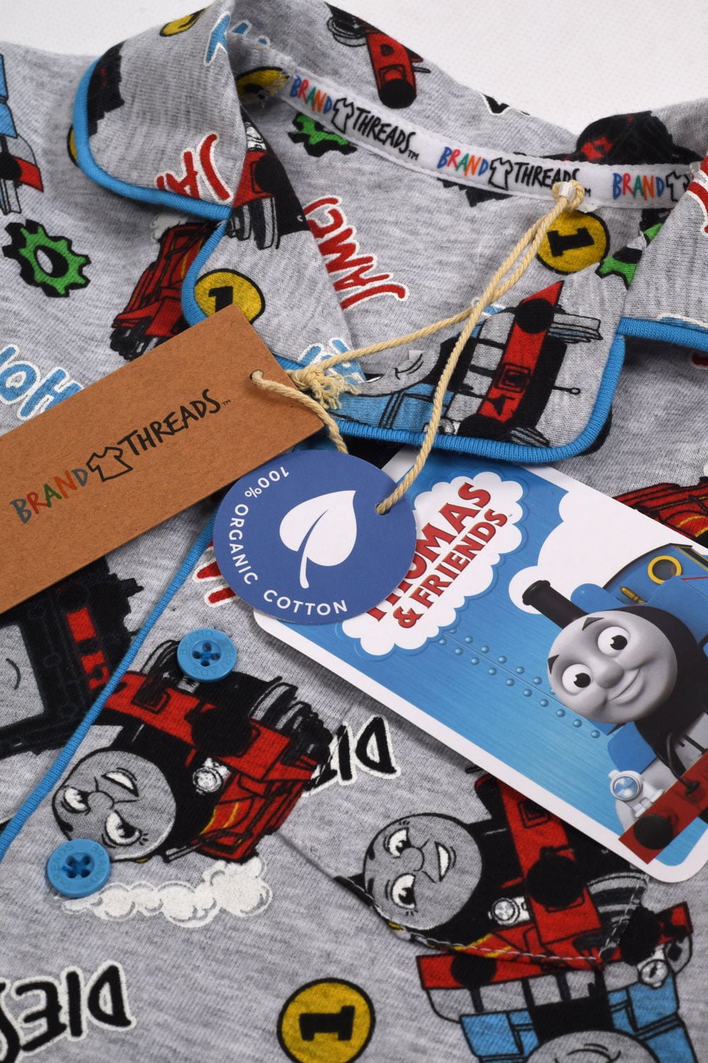 Thomas and Friends Boys Shortie Pyjamas - Brand Threads