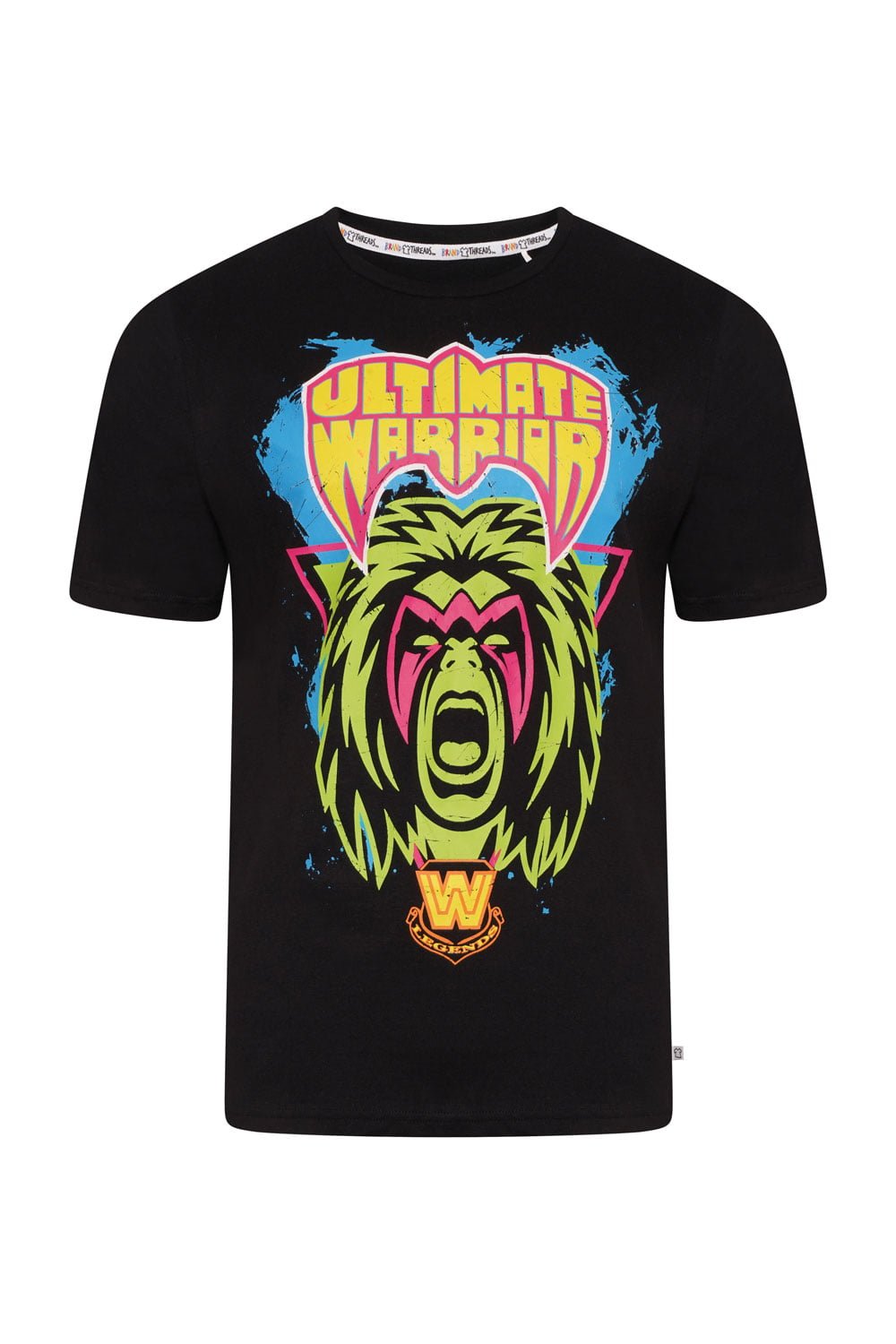 WWE Ultimate Warrior Men's BCI Cotton T-Shirt - Brand Threads
